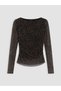 Wide Roba Collar Leopard Embroidered Blouse for Style Enthusiasts from Uzg Store - 6
