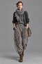 Bohem Style Smoked Washed Loose Pants
