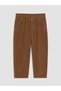 Özmarka New Season Brown Boys' Velvet Trousers