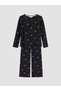 Esvab • Modern & Distinctive Cherry Embroidered Women's Pajama Set - 6