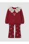 Timeless Clothing & Timeless Choices Baby Girl Sweatshirt and Leggings with Bow - 2