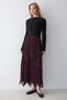 Patterned Asymmetrical Skirt 32-2755 - 2