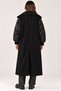Long Colorful Lining Detail Embroidered Coat - 2