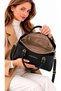 Women's Stylish Accessory Waterproof Fabric Long Strap 4-Compartment Hand and Shoulder Bag - 8