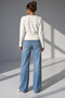 Women's Crew Neck Snap Fastener Knitwear Cardigan - 4