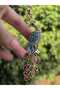 Cute and Stylish Peacock Keychain with Colorful Stones / Bag Charm / Car Ornament - 2