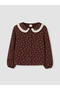 I Bebe Roba Collar Floral Girl's Shirt from Freezen Store - 3
