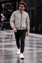 Men's Seasonal Zippered Casual Stone Raincoat - 4