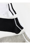 Striped Women's Booties Socks 3-Piece Set for Style Enthusiasts from Uzg Store - 3