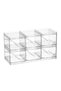 6-Piece Transparent Spice Container Set with Spoons, Stackable Kitchen Organizer - 3