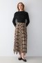 Patterned Asymmetrical Skirt 32-2755