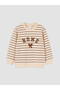 Esvab • Modern & Distinctive Embroidered Striped Baby Girl Set - 3