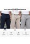 Old Money Pleated Stretch Fabric Trousers
