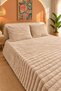 Eterna Luxe Double Bedspread Set |   230X250 cm |   Soft Texture, Simple and Elegant Design
