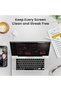 طقم رشاش تنظيف الشاشات مع قطعة قماش من الألياف الدقيقة، منظف شاشات LCD و LED و OLED، رذاذ تنظيف - 5