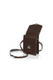 Genuine Leather Strap Vertical Medium Size Briefcase - 3