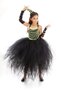 Girl's Halloween Angele Witch Costume - Girl's Witch Dress Birthday Party Costume - 6