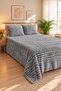 Eterna Luxe Double Bedspread Set |   230X250 cm |   Soft Texture, Simple and Elegant Design - 3