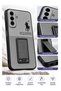 Samsung Galaxy A27 5G 2026 Shockproof TPU Phone Case with Built-in Kickstand Textured Anti-Slip Protective Case Cover - 3