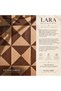 Lara Collection Handmade Mahogany and Oak Wood Veneer Coasters Set of 4 - 2