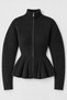 Women's Turtleneck Zippered Knitwear Cardigan - 2