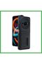 Redmi A3 4g Compatible Case Sara Leather Case with Business Card Holder - Black Bezoss