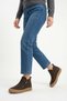 Merlos Yan Double Rubber Genuine Leather Women's Daily Boots Brown Nubuck - 3