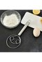 Goolsky Stainless Steel Manual Dough Mixer & Egg Beater - Versatile Kitchen Gadget for Baking and - 4