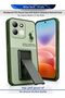 Xiaomi Redmi 17 4G 2026 Shockproof TPU Phone Case with Built-in Kickstand Textured Anti-Slip Protective Case Cover