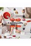 nutricook Hand Blender 1200W DC motor with 20 variable speed, 700ml Beaker,500ml Chopping Bowl - 3