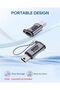 مجموعة محولات USB من 8 قطع، محولات USB لأجهزة متعددة، متوافقة مع Micro/Mini USB، Lightning، Type C، أي واجهة للهواتف المحمولة والأجهزة اللوحية وأجهزة الكمبيوتر المكتبية - 5