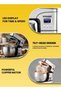SONASHI 12L Stand Mixer – 6-Speed with Pulse & LED Display | Stainless Steel Bowl, Splash Guard - 5
