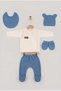 Baby newborn set 5-piece 0-3 months newborn hospital outfit bodysuit set - 2