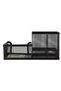 1-Piece Metal Mesh Desk Organizer Black - 2
