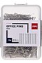 Office Pins, 50g, 24mm - Silver - 3