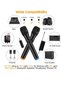 Wireless Microphone, UHF Dual Portable Handheld Dynamic Karaoke Mic with Rechargeable Receiver - 2