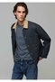 Men's Brown Classic Vintage Coated Indigo m Jean Jacket - 2