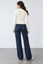 Women's Polo Collar Ribbed Buttoned Knitwear Cardigan - 5
