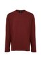 Men's Burgundy Crew Neck Sweatshirt Andorra Sweatshirt - 6