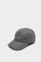 Gray Striped Hat