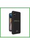 Samsung Galaxy A05 Compatible Kelvin Silicone with Business Card Holder - Black Bezoss