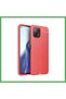 غطاء متوافق مع هاتف MI 11 Lite مع خاصية التركيز التلقائي - أحمر BEZOSS