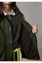 Women's Green Woven Jacket Forest Green Jacket - 4