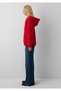 Women's Red Logo Printed Sweatshirt Bitter Red Sweatshirt - 4