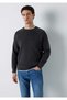 Men's Anthracite Sweater Unexplored Sweater & Cardigan - 2
