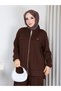 Oysho Fabric Zippered Jacket and Pants Double Set - 6