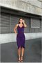 Flexible Fabric Evening Dress Sandy Collar Gathered V Dress · Color: Emerald · Size: S Bsk2026 - 4