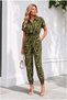 Tulle Jumpsuit with Sleeves Short Fabric · Color: Yellow · Size: S Bsk2026 - 4