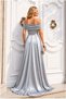 Satin Dress Maxi Evening Gown Strapless Fabric · Color: Emerald · Size: S Bsk2026 - 2
