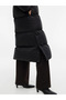 Women's Brand Logo Black Coat Suitable for Daily Use - 4